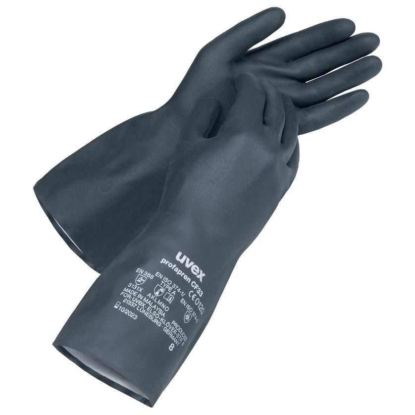 uvex profapren chemical gloves (neoprene) from FTS Safety